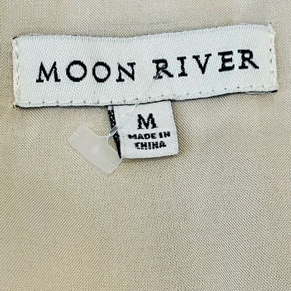 Anthropologie Moon River Boho button through midi dress with buckle Size… - Picture 13 of 13